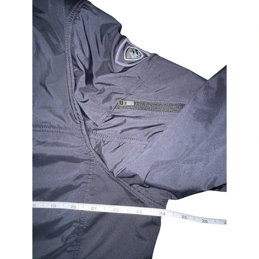 Kuhl The One Hoody Mens Large Black Blue Fleece Lined Insulated Jacket - Picture 8 of 8